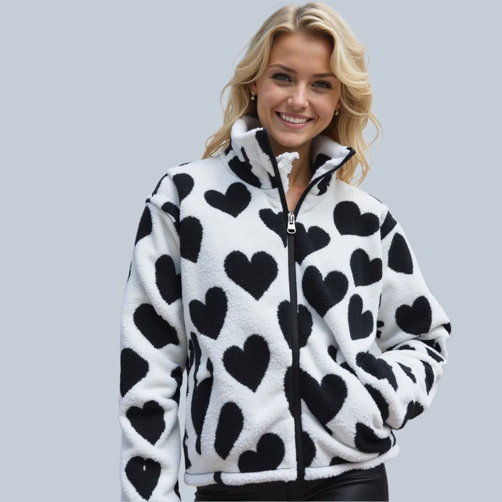 Katharina | Reversible Heart Jacket