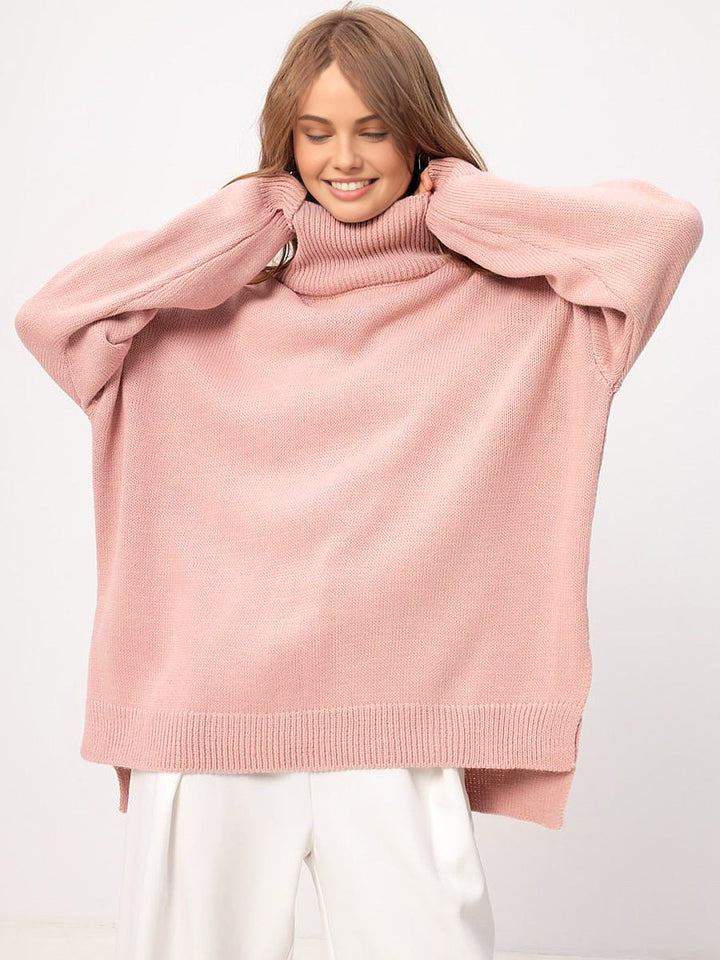 Dina - Oversized Turtleneck Sweater