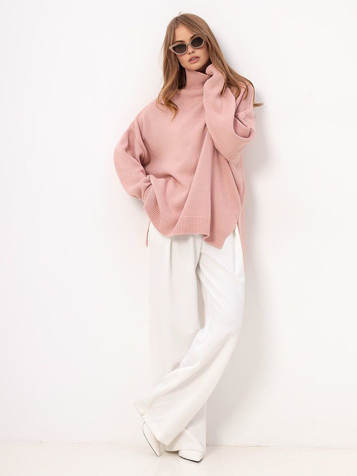 Dina - Oversized Turtleneck Sweater