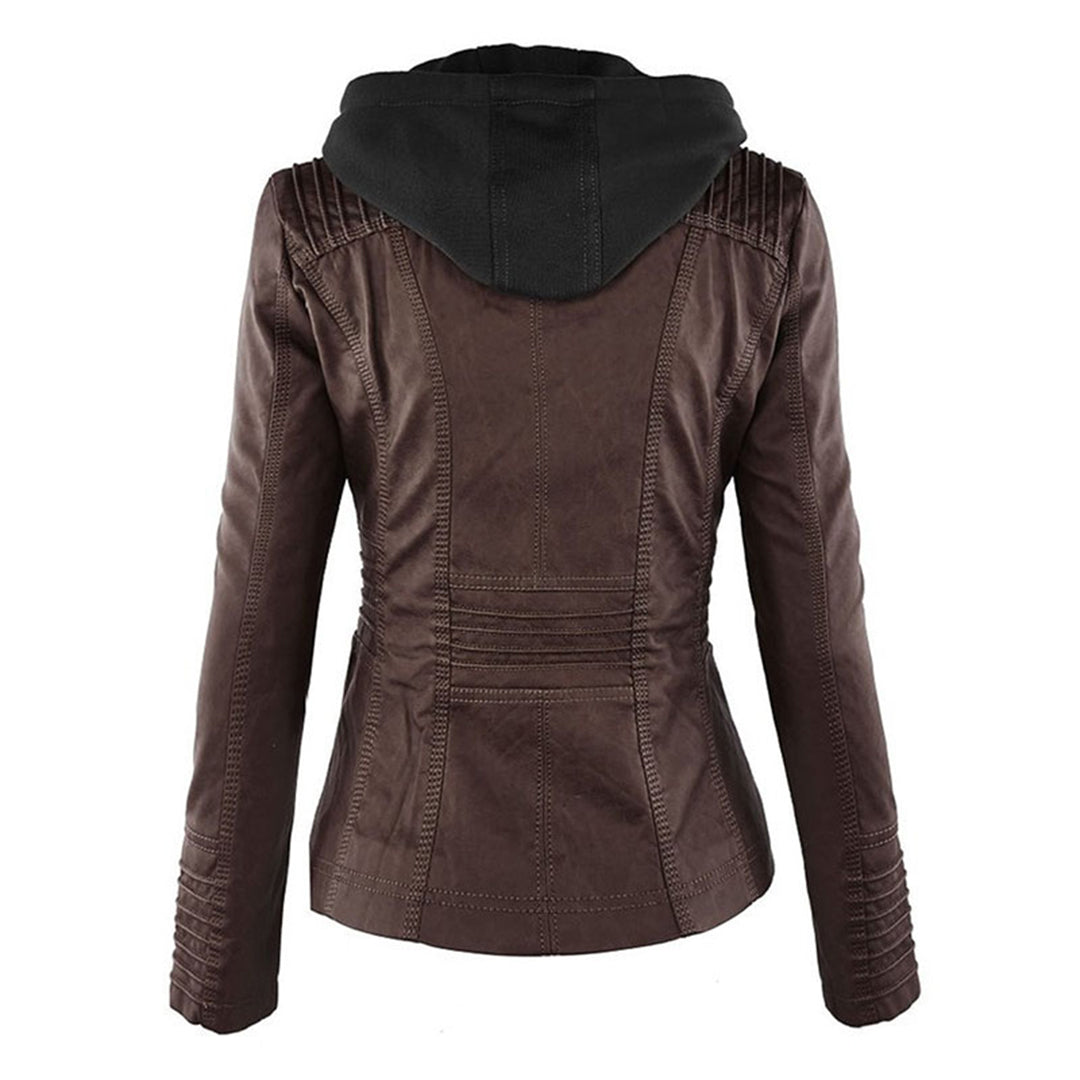 Monika | Elegant Leather Jacket