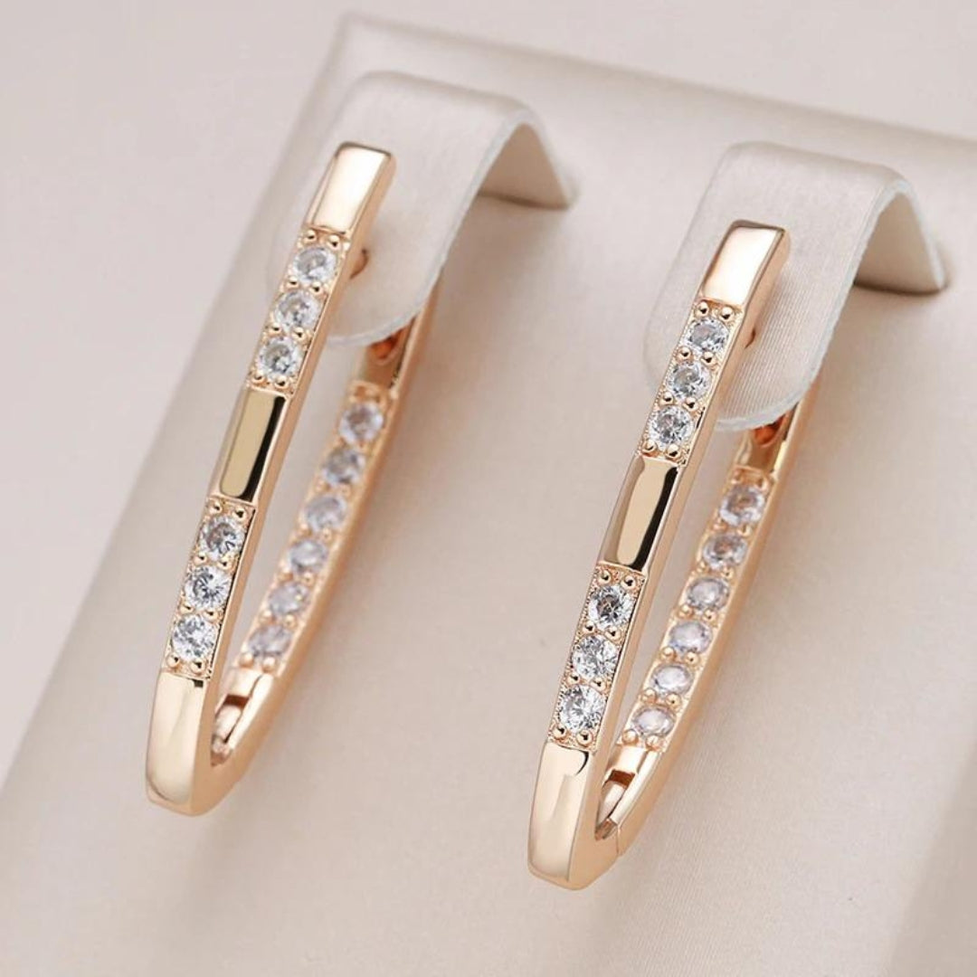 Sylvia | Elegant Zirconia Earrings