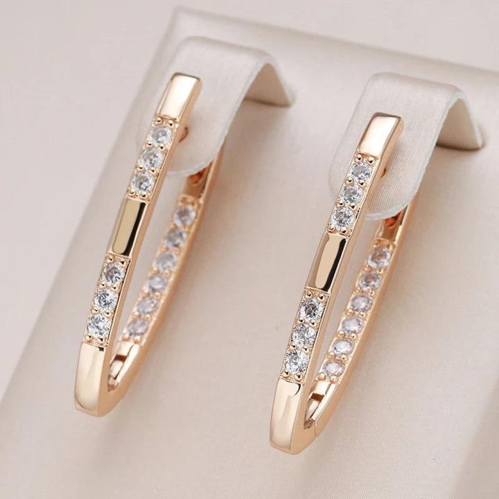 Sylvia | Elegant Zirconia Earrings