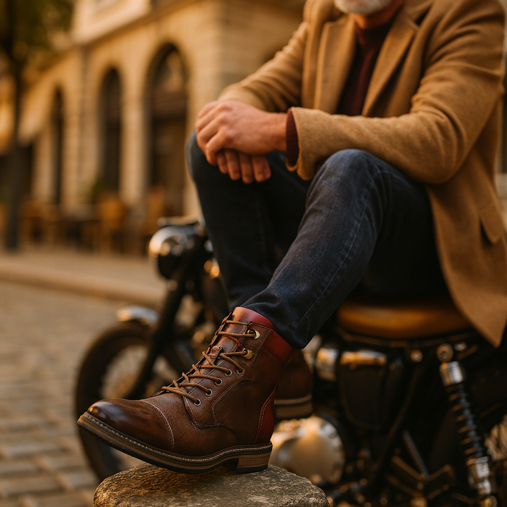 Grayson | Leather Ankle Boots