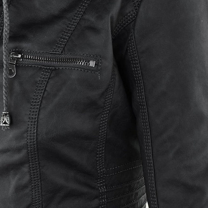 Monika | Elegant Leather Jacket
