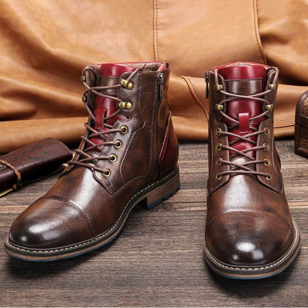 Grayson | Leather Ankle Boots