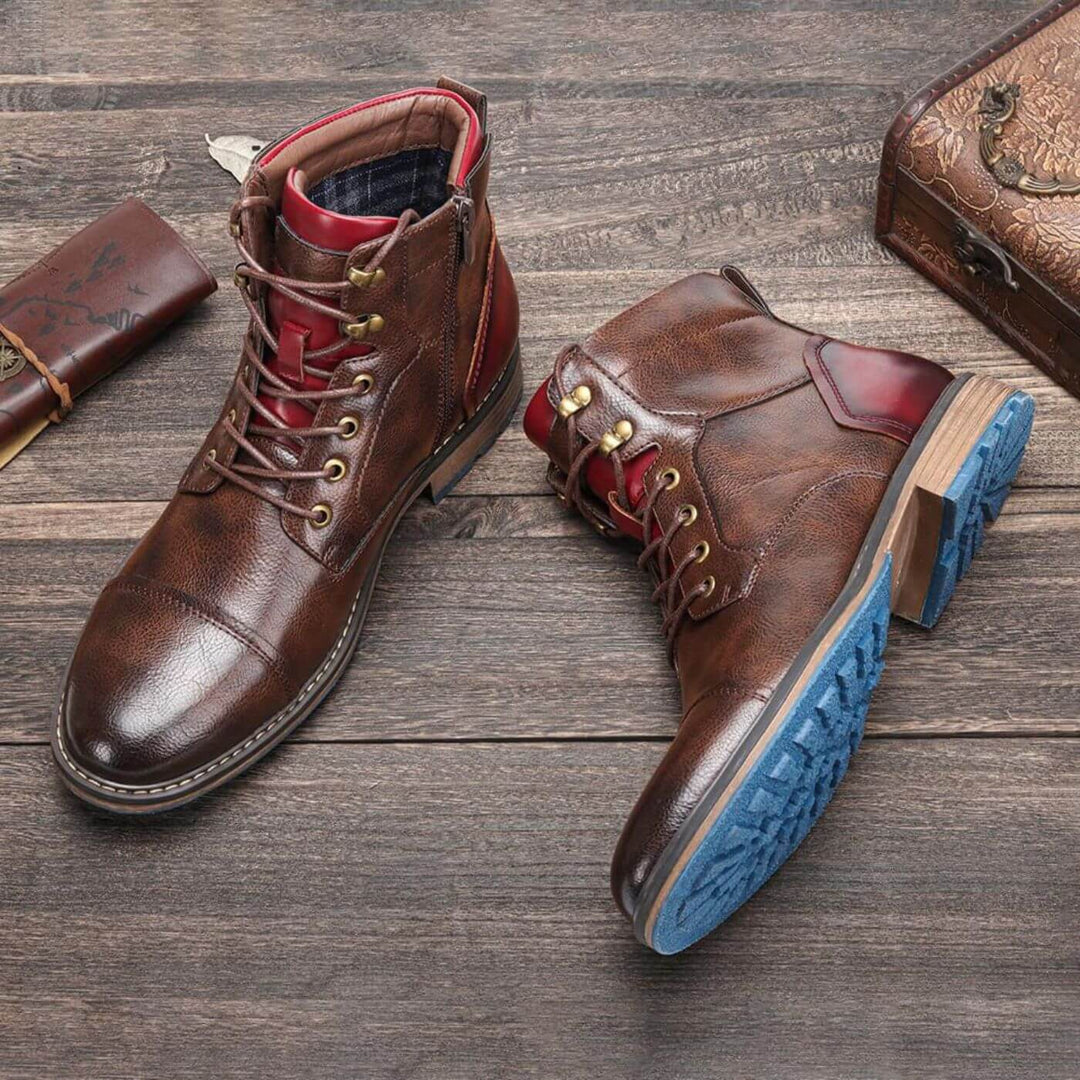 Grayson | Leather Ankle Boots
