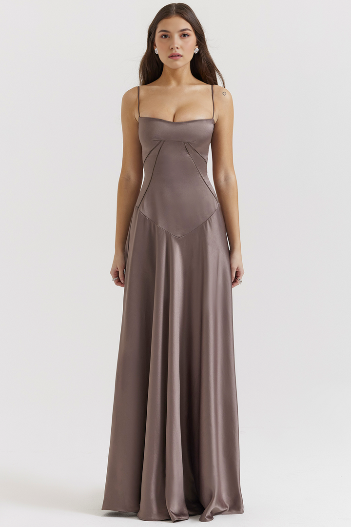 NOELLE - Strapless Evening Dress