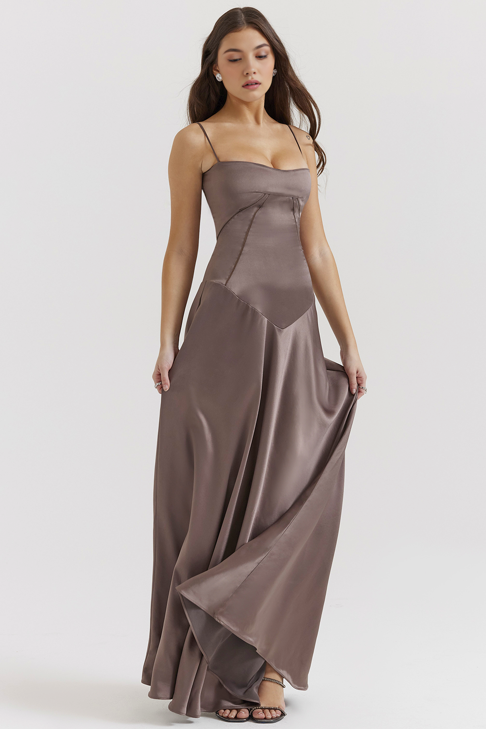 NOELLE - Strapless Evening Dress