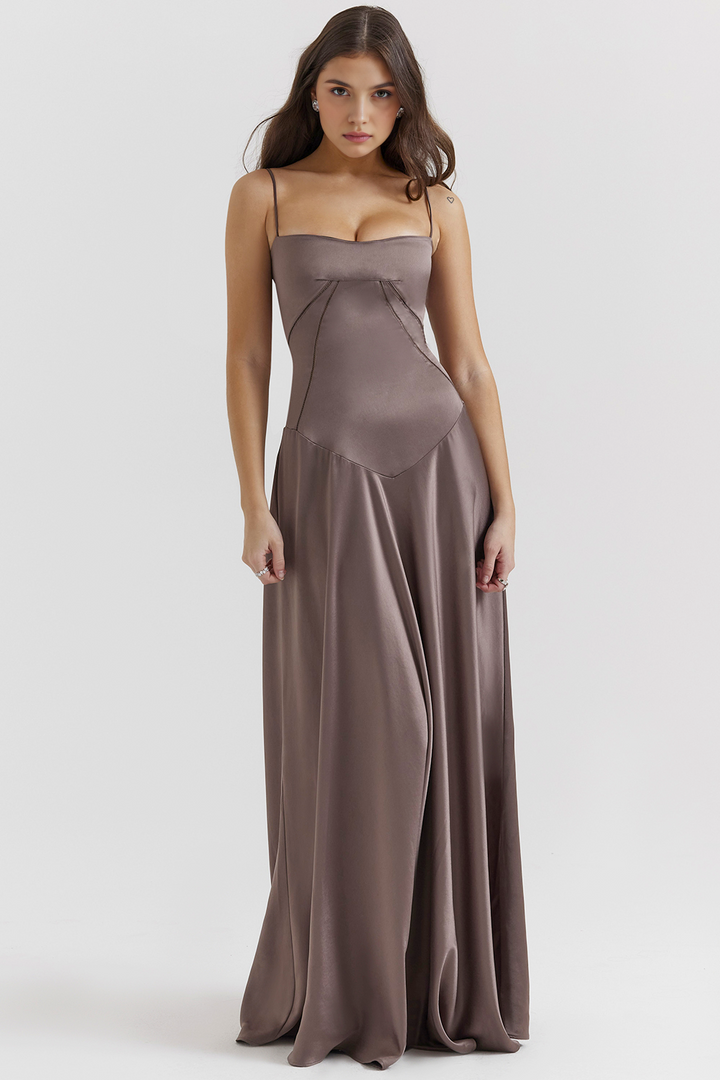 NOELLE - Strapless Evening Dress