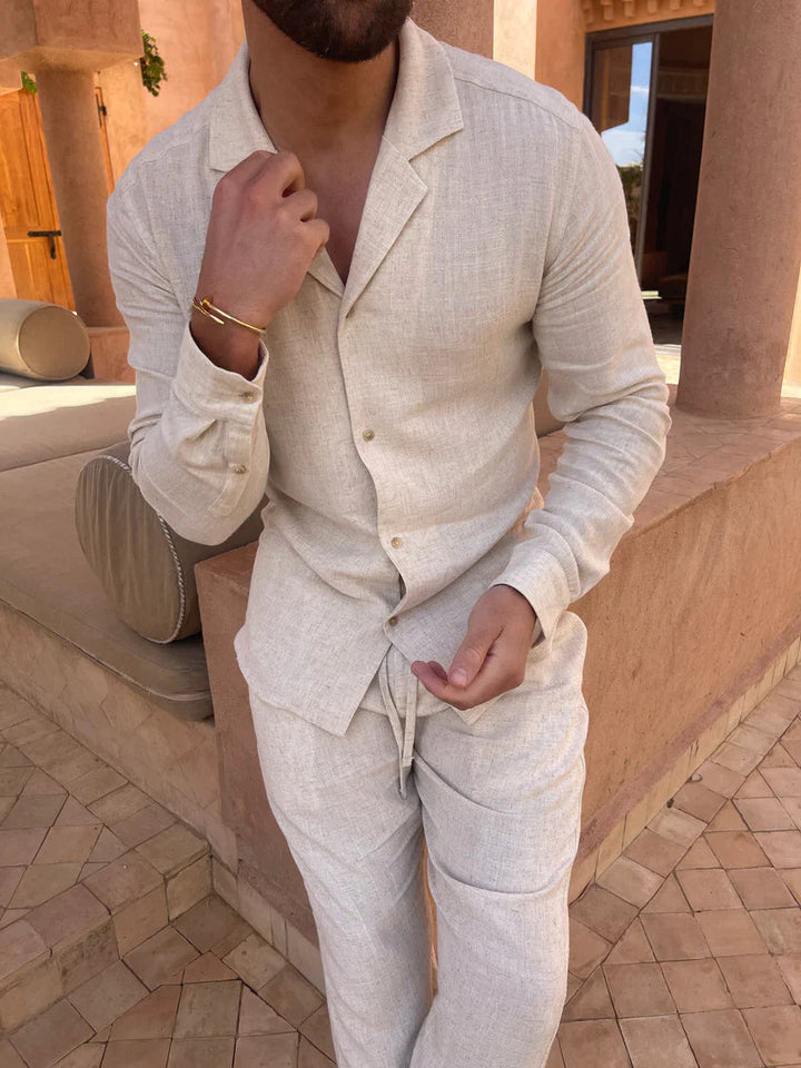 Evan | Premium Linen Set