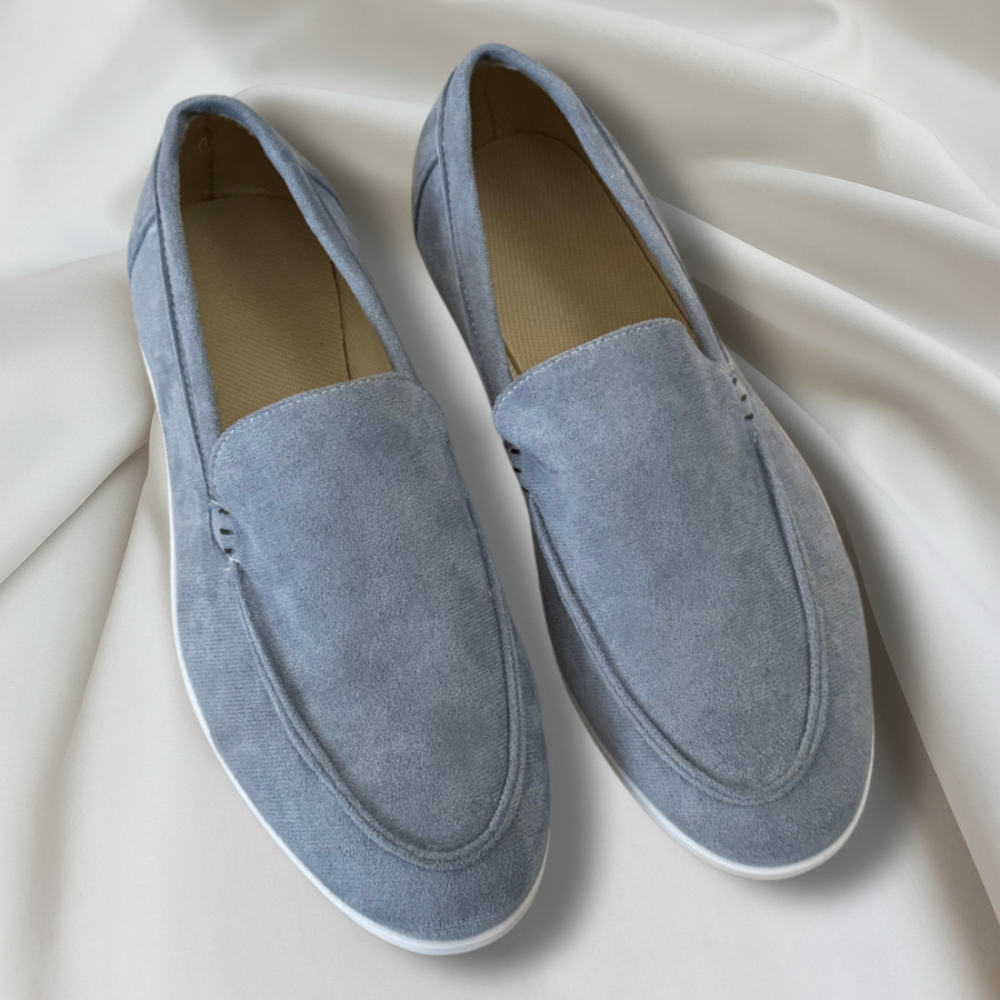Santoni | Elegant Suède Loafers