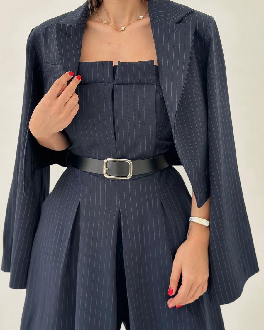 Evelyn | Bustier & Blazer Set