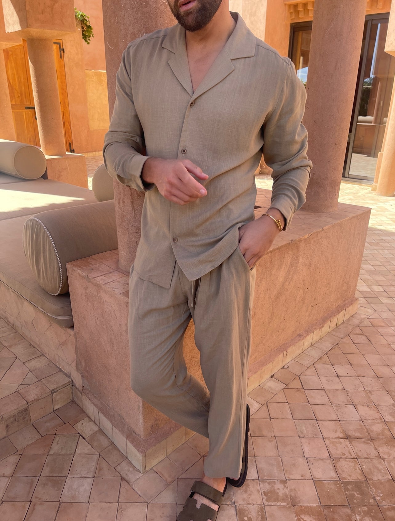 Evan - Premium Linen Set