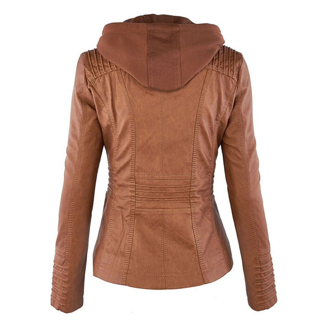 Monika | Elegant Leather Jacket