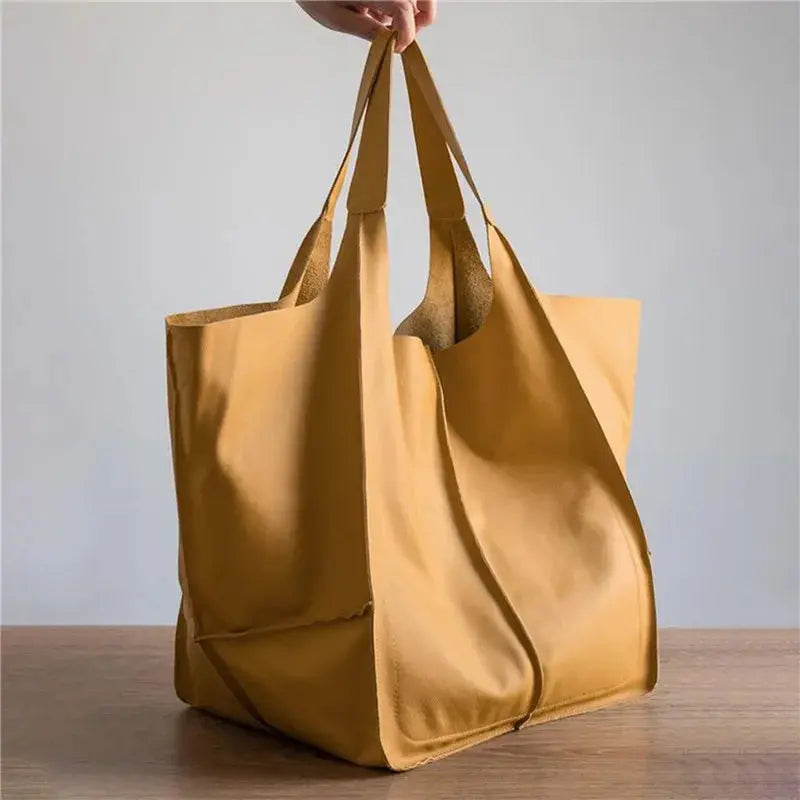Clara | Vintage Leather Shopper Bag