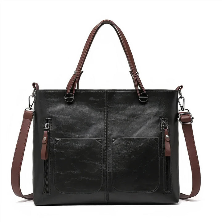 Serena | Vintage Leather Shoulder Bag