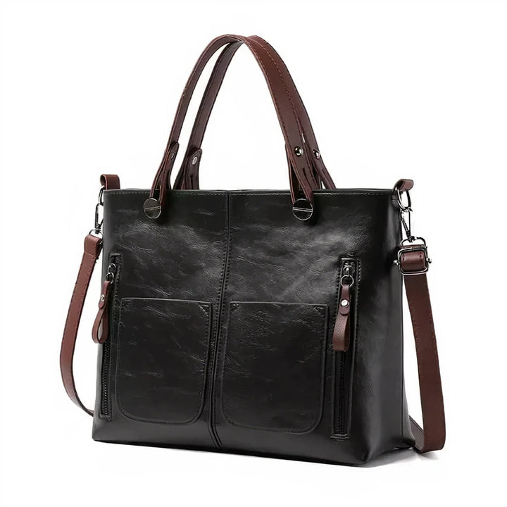 Serena | Vintage Leather Shoulder Bag