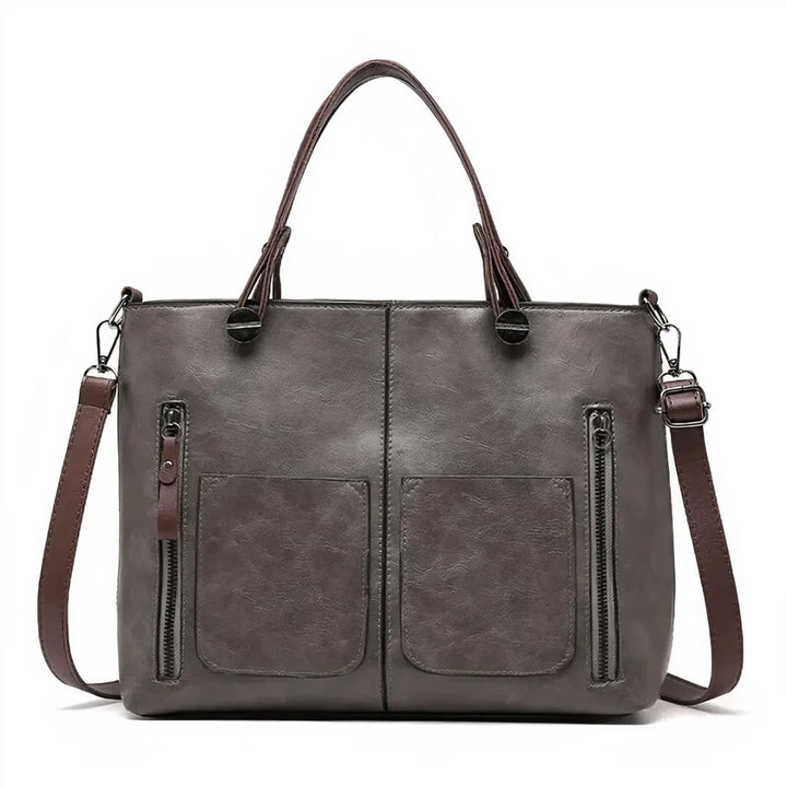 Serena | Vintage Leather Shoulder Bag