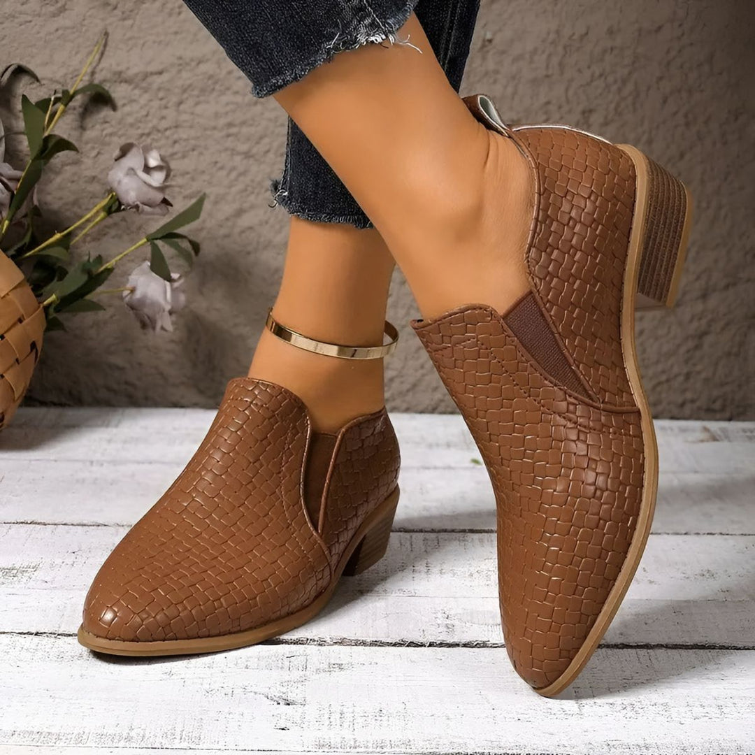 Alexia | Orthopaedic Leather Oxford Shoes