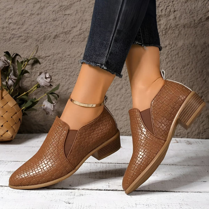 Alexia | Orthopaedic Leather Oxford Shoes