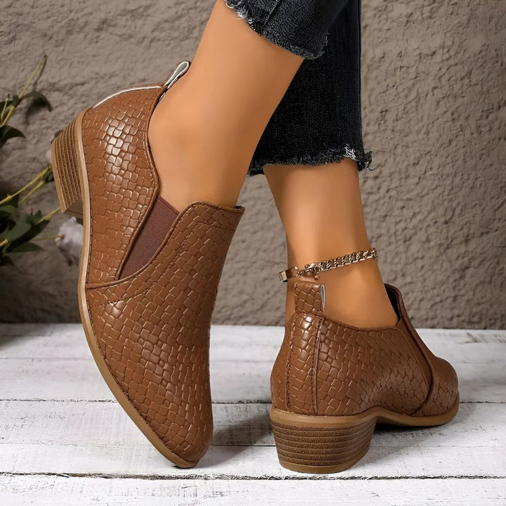 Alexia | Orthopaedic Leather Oxford Shoes