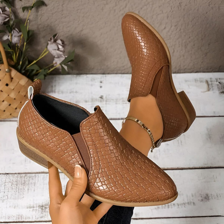Alexia | Orthopaedic Leather Oxford Shoes