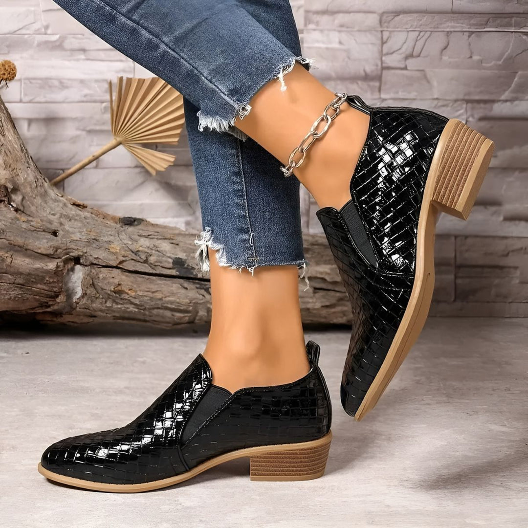Alexia | Orthopaedic Leather Oxford Shoes