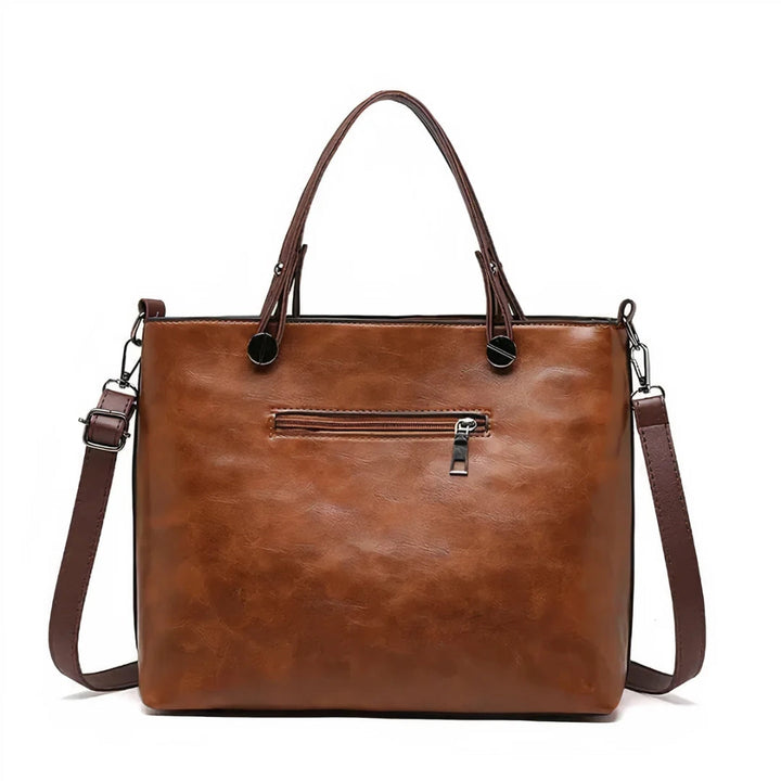 Serena | Vintage Leather Shoulder Bag
