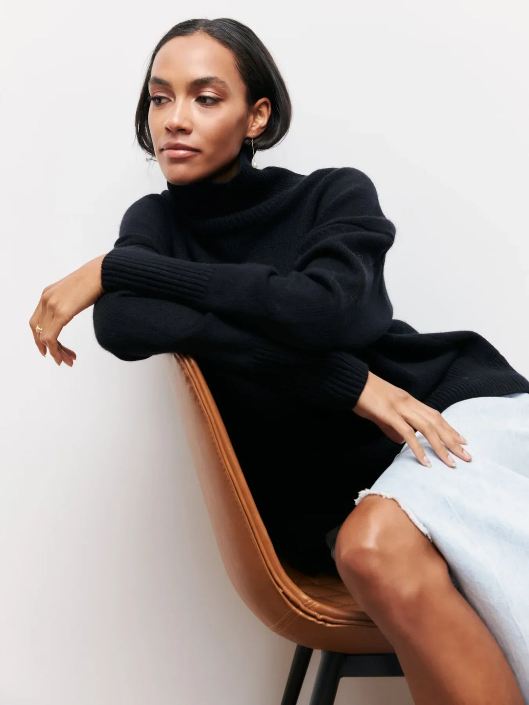Olivia - Turtle Neck Sweater