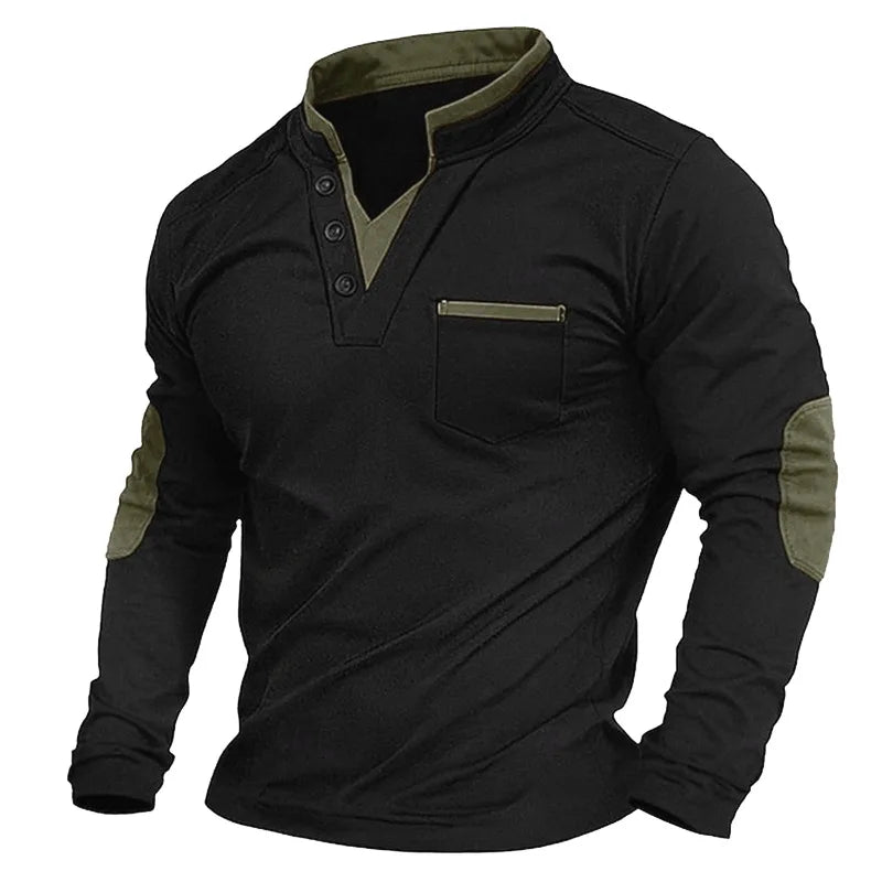 Darian | Smart V-Neck Shirt