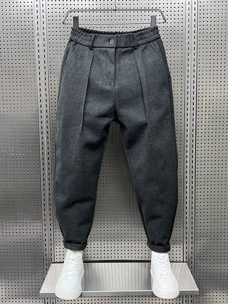 Grayson | Tailored Melange Trousers