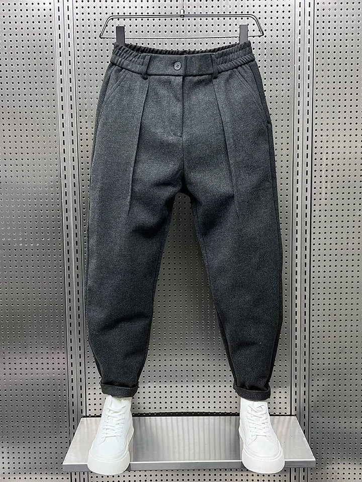 Grayson | Tailored Melange Trousers