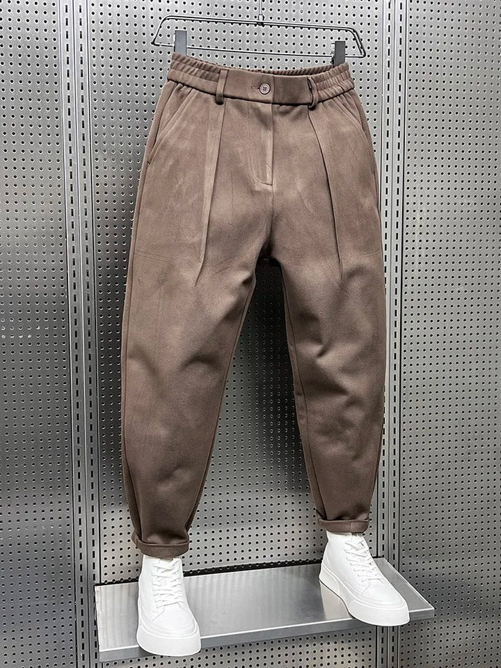 Grayson | Tailored Melange Trousers