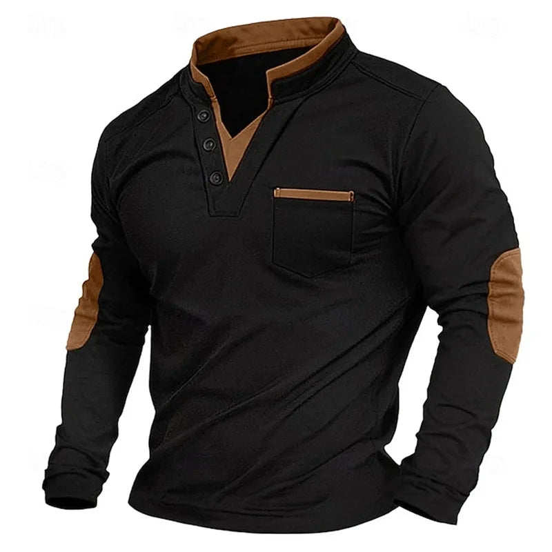 Darian | Smart V-Neck Shirt