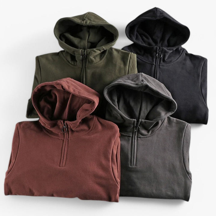 Carter | Heavyweight Cotton Blend Hoodie