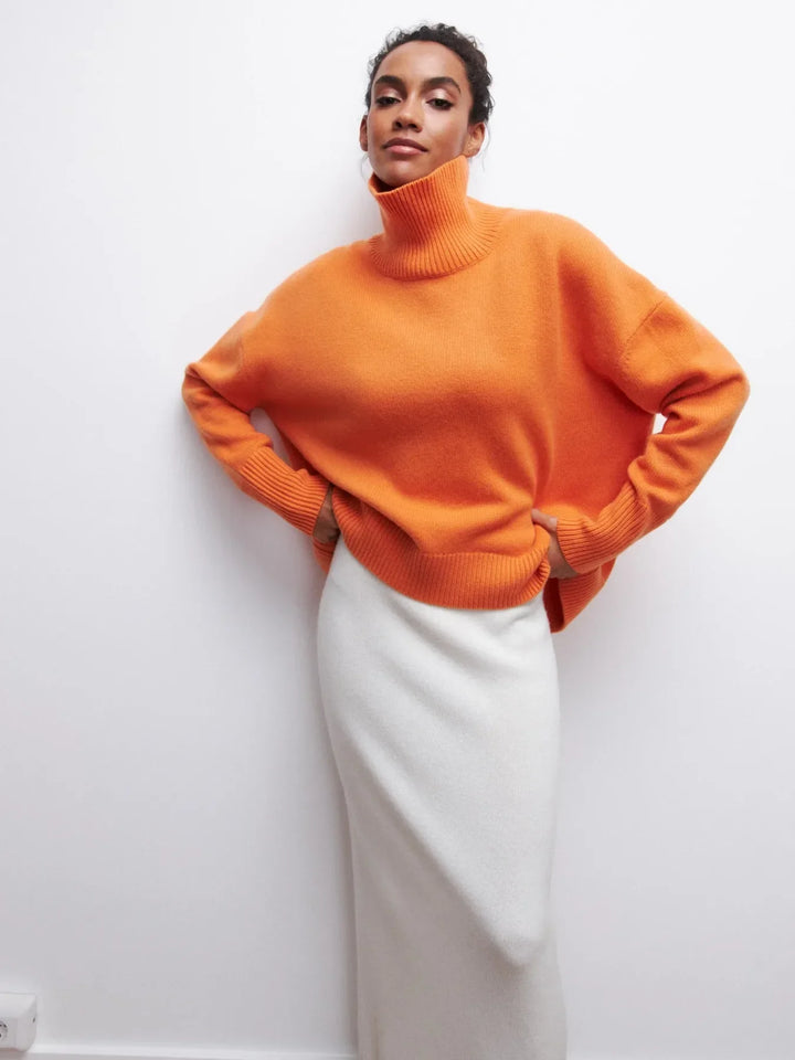 Olivia - Turtle Neck Sweater