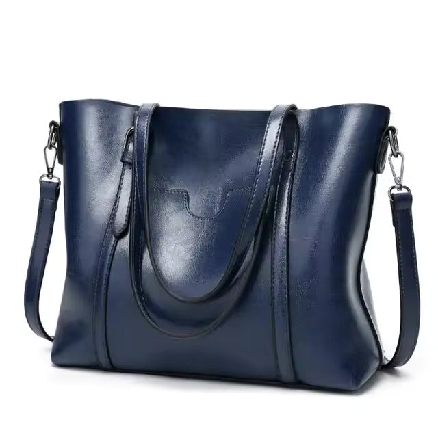 Amalia | Leather Shopper Bag