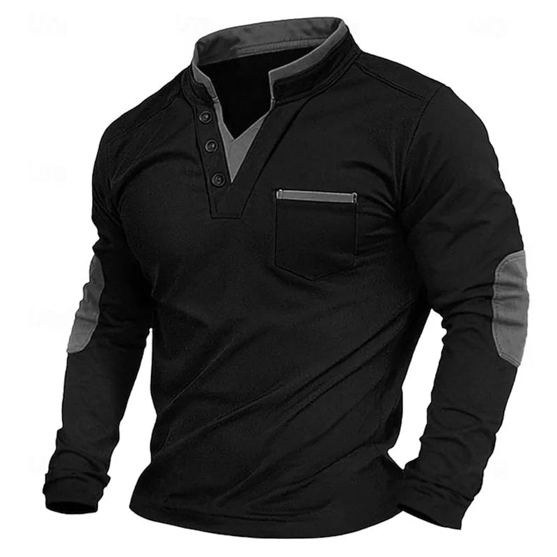 Darian | Smart V-Neck Shirt