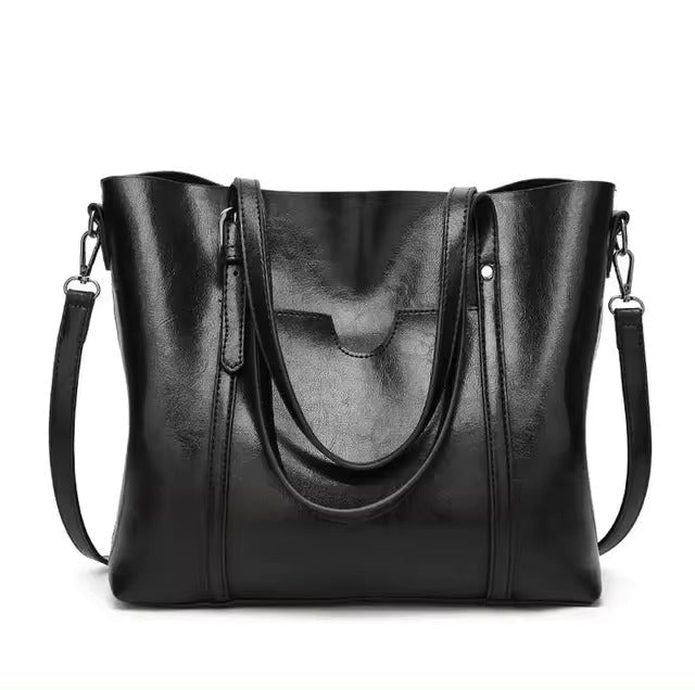 Amalia | Leather Shopper Bag