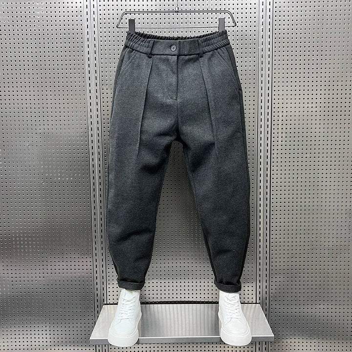 Grayson | Tailored Melange Trousers