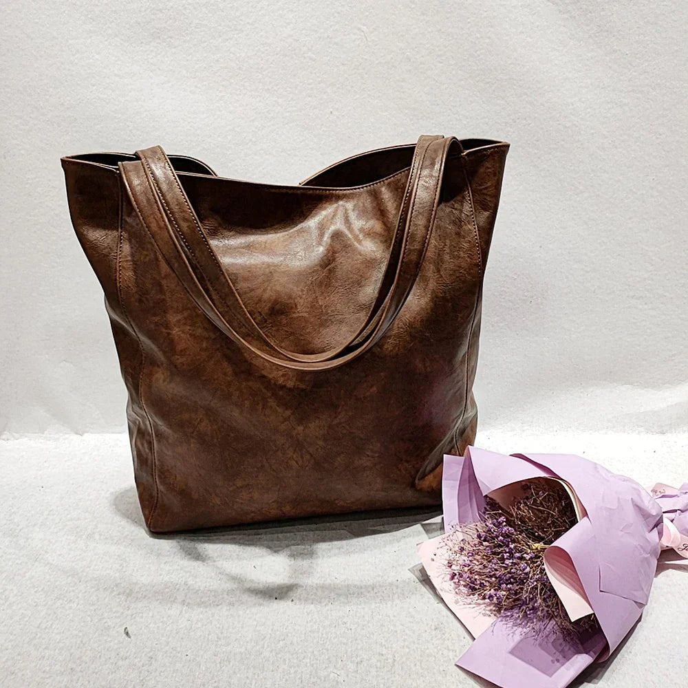 Lena | Vintage Patchwork Leather Bag
