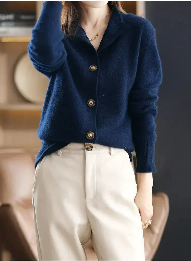LAURE | Timeless Cashmere Cardigan