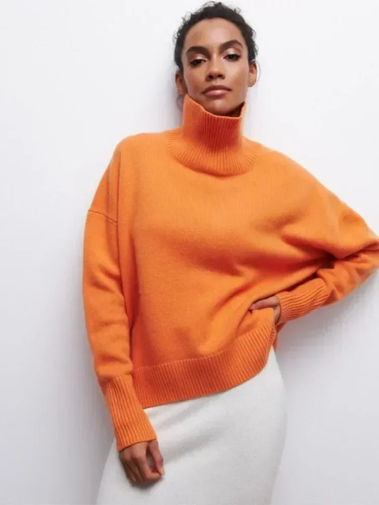 Olivia - Turtle Neck Sweater
