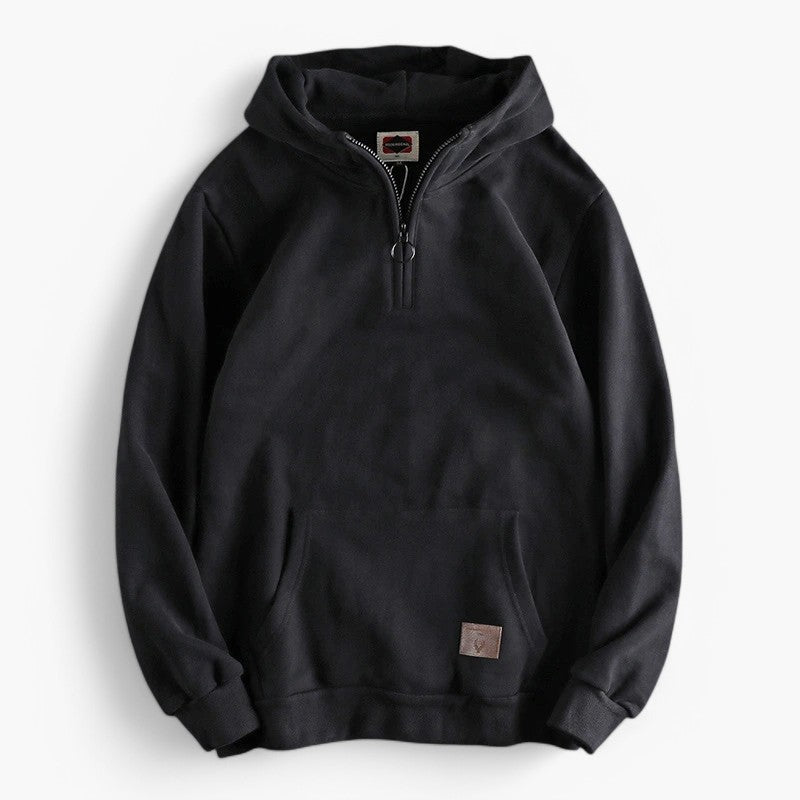 Carter | Heavyweight Cotton Blend Hoodie
