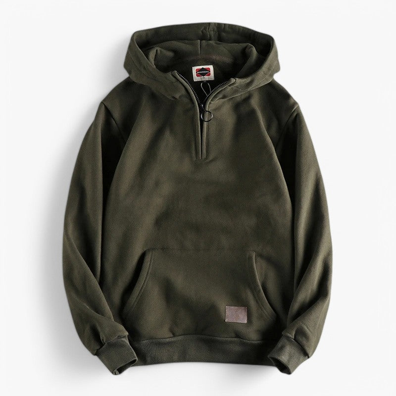 Carter | Heavyweight Cotton Blend Hoodie