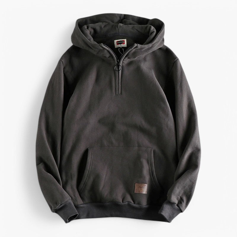 Carter | Heavyweight Cotton Blend Hoodie