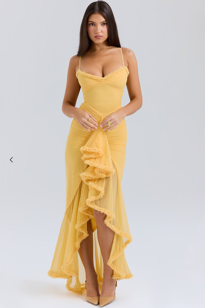 Edith - Enchanting Dress with Ruffles