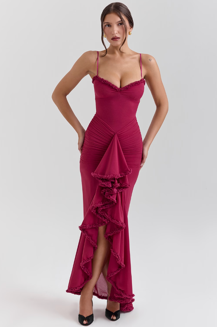 Edith - Enchanting Dress with Ruffles