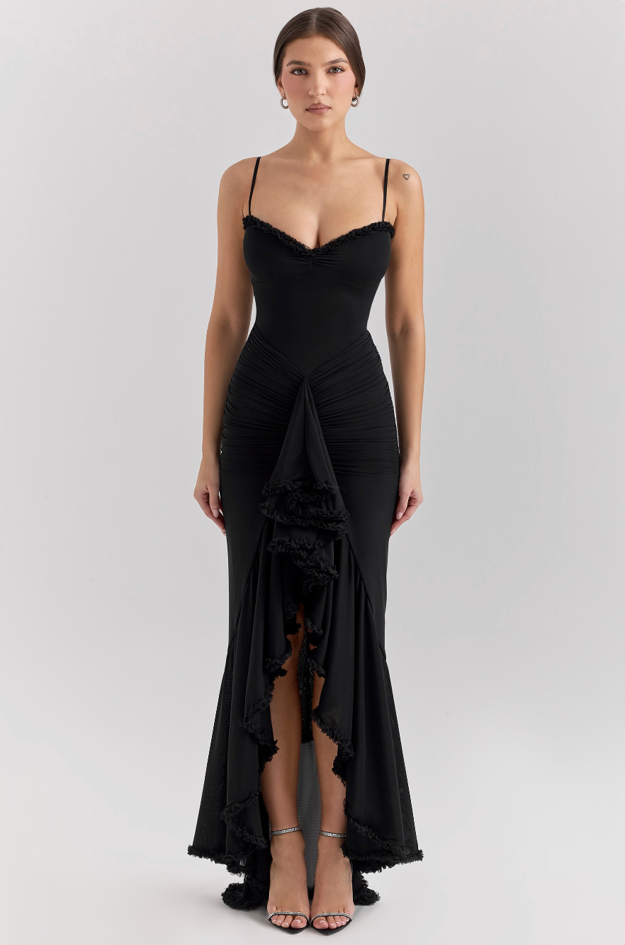 Edith - Enchanting Dress with Ruffles