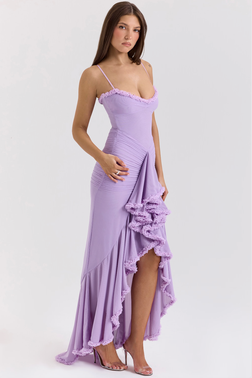 Edith - Enchanting Dress with Ruffles